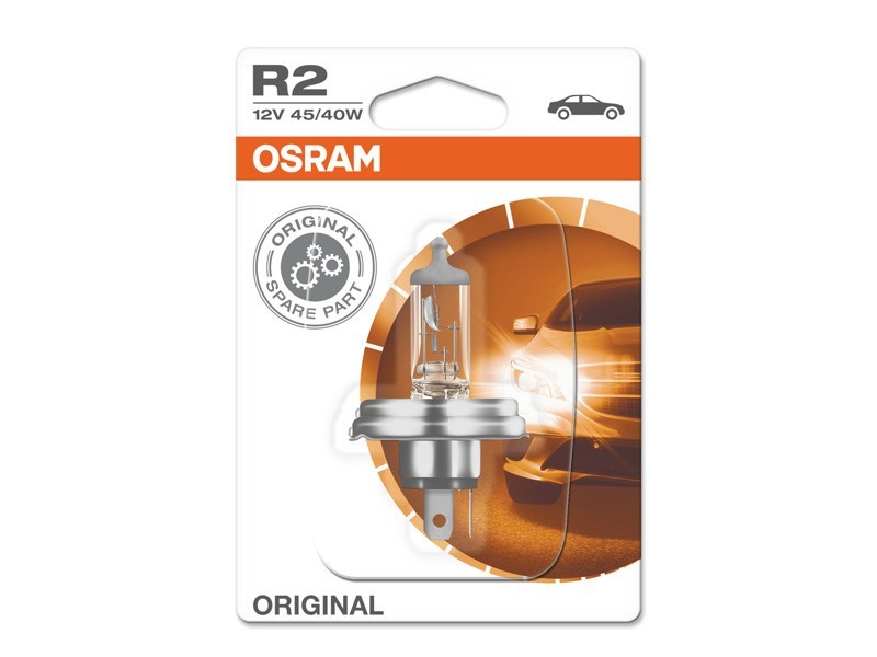 Халогенна крушка Osram R2 Original 12V, 45/40W, P45t, 1 брой