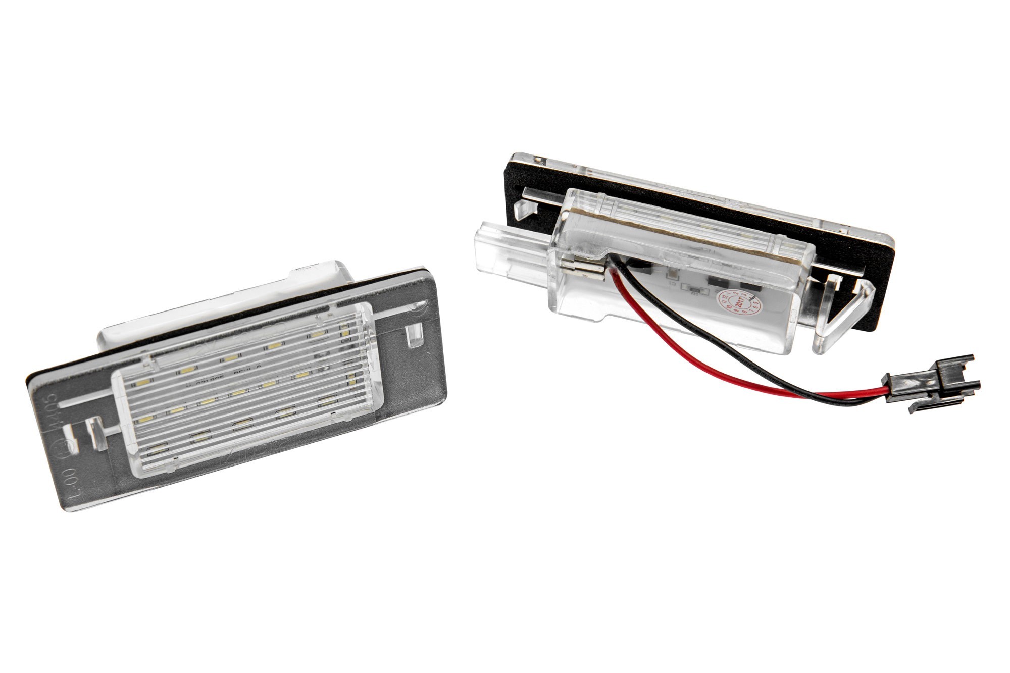 Комплект LED плафони за регистрационен номер на Opel Vectra C комби 2002-2008, ляв и десен