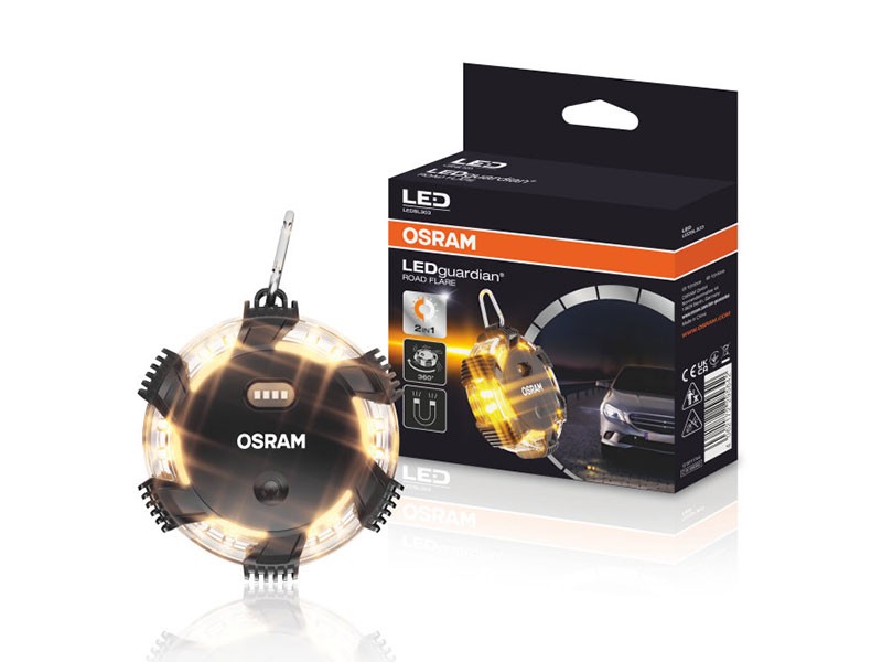 LED сигнална лампа Osram Road Flare на батерии