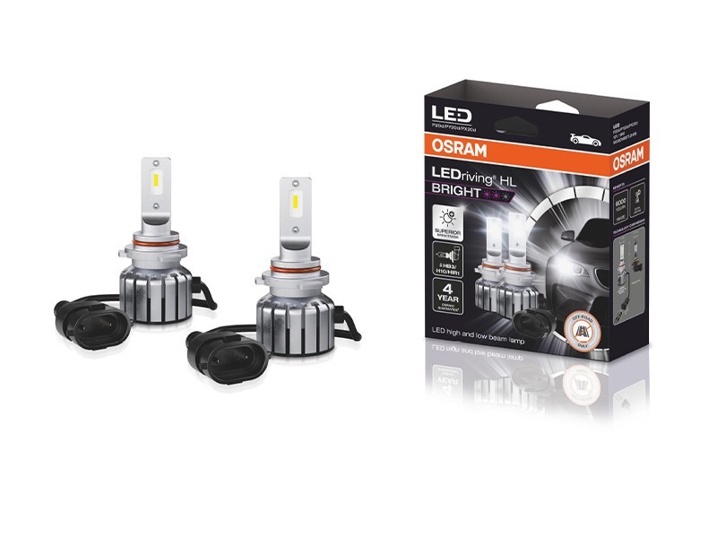 LED система Osram Bright HB3/H10/HIR1 12V, 19W, 6000K