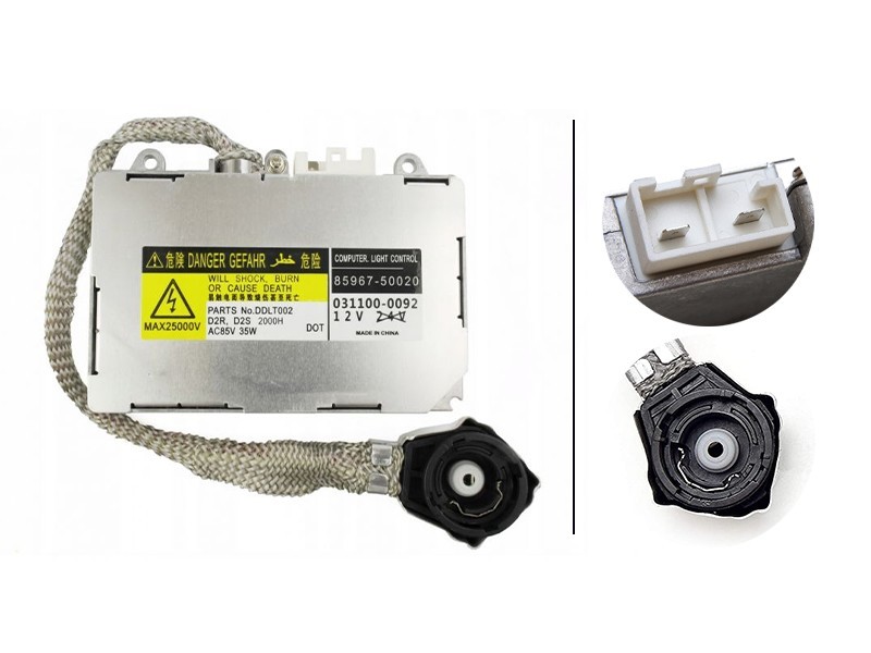 Баласт M-tech D2S/D2R 85967-0E020 за Land Rover Discovery 2004-2009, Porsche Cayman 2006-2008, Porsche 911 2006-2011, Toyota Prius 2004-2005, Toyota Sienna 2004-2010, Toyota Avalon 2005-2007, Mazda RX-8, Lexus ES300 2002-2003, ES330 2004-2006