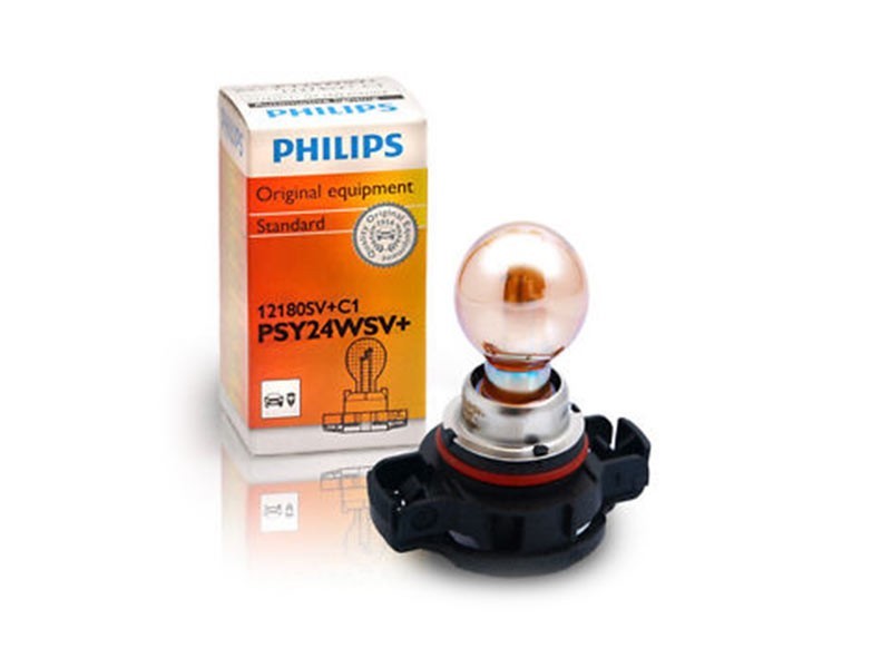 Халогенна крушка Philips PSY24W Silver Vision 12V, 24W, PGU20/4, 1 брой