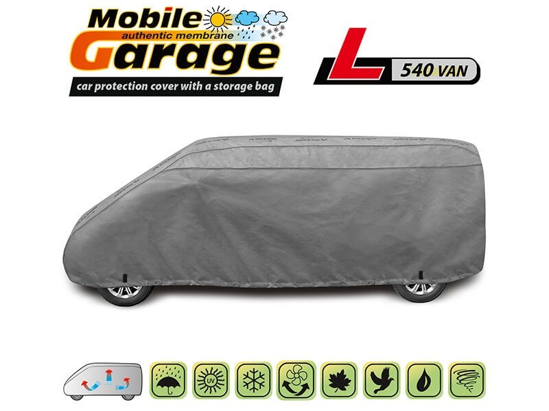 Покривало Kegel серия Mobile размер L540 сиво за VAN, 530-540x182-190cm