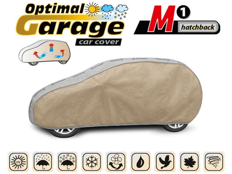 Покривало Kegel серия Optimal размер M1 бежаво/сиво за хечбек