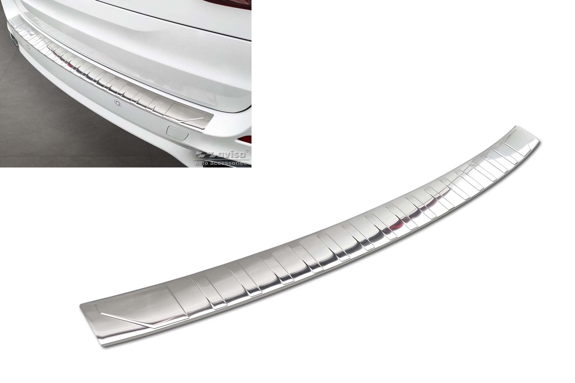 Протектор Avisa за задна броня на BMW X5 F15 2013-2018, хром
