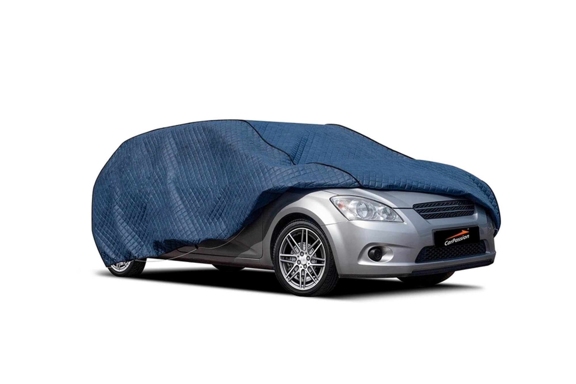 Покривало Carpassion Pillow за автомобил седан против градушка размер XL 470x500cm, синьо