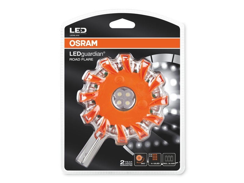 LED сигнална лампа OSRAM с магнит и кука