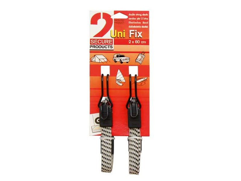 Ластици Unifix за багаж с метални куки 60см 2 броя