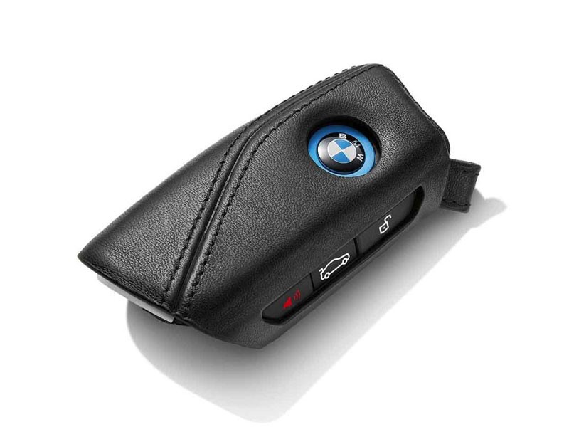 Оригинален кожен калъф за ключ на BMW iX