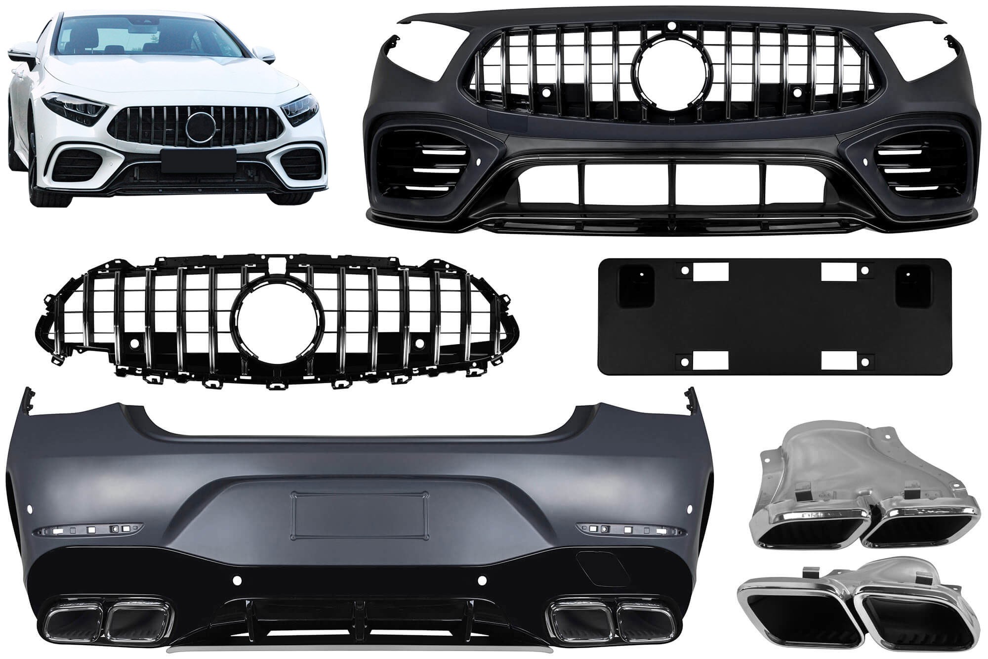 Тунинг пакет тип 63 съвместим с Mercedes CLS C257 2019-2021