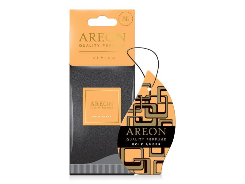 Ароматизатор Areon, серия Premium, аромат Златен кехлибар