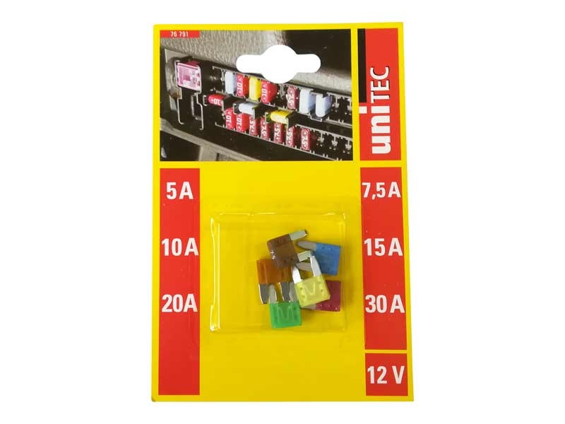 Блистер мини бушони Unitec 6бр
