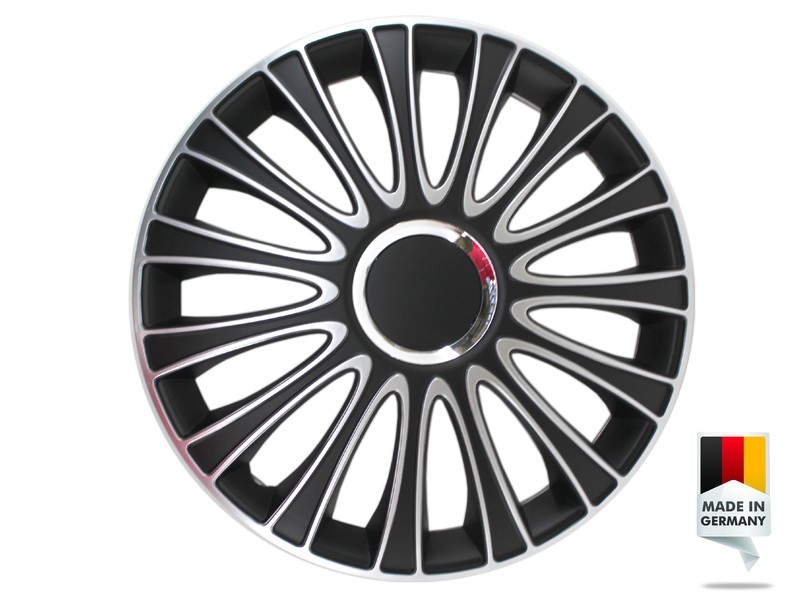 Декоративни тасове PETEX 15" Le mans pro black, 4 броя