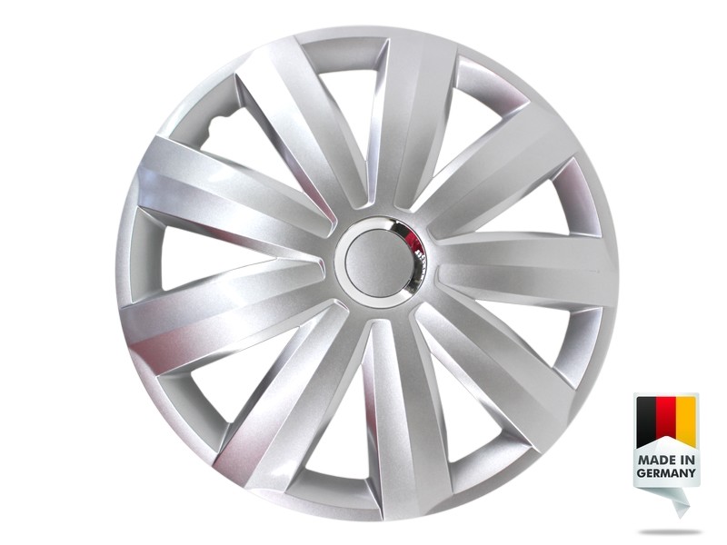 Декоративни тасове PETEX 15" Venture pro silver, 4 броя