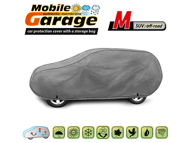 Покривало Kegel серия Mobile размер M сиво за SUV, 400-420x135-145cm