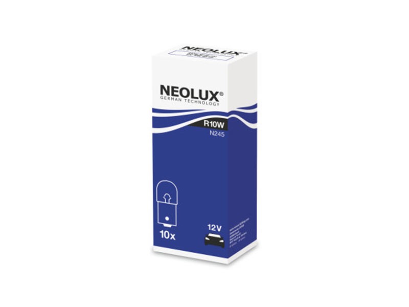 Халогенна крушка NeoLux R10W Standard 12V, 10W, BA15s, 1 брой