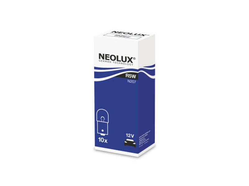 Халогенна крушка NeoLux R5W Standard 12V, 5W, BA15s, 1 брой