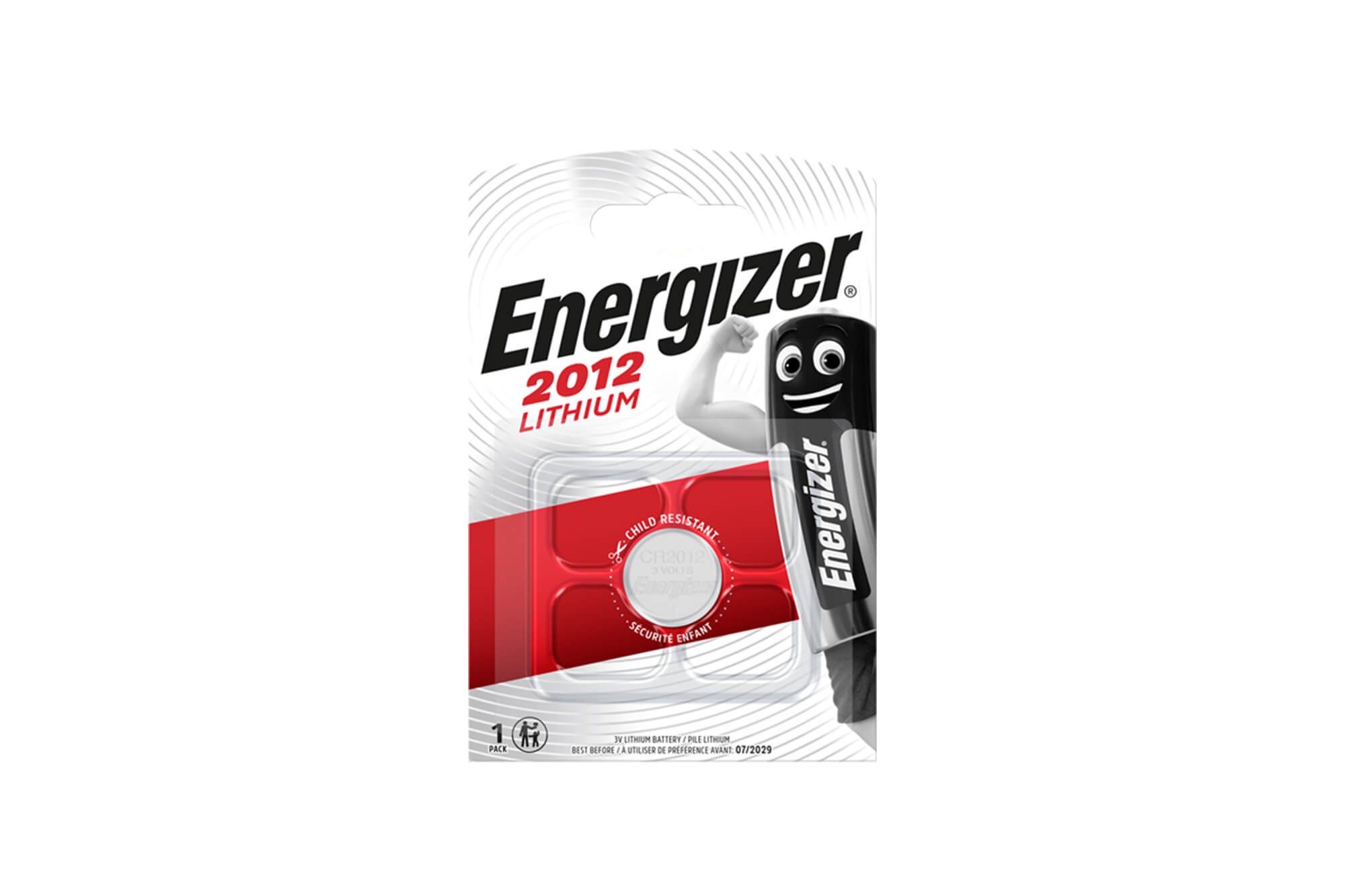 Литиева батерия Energizer Lithium CR2012 3V