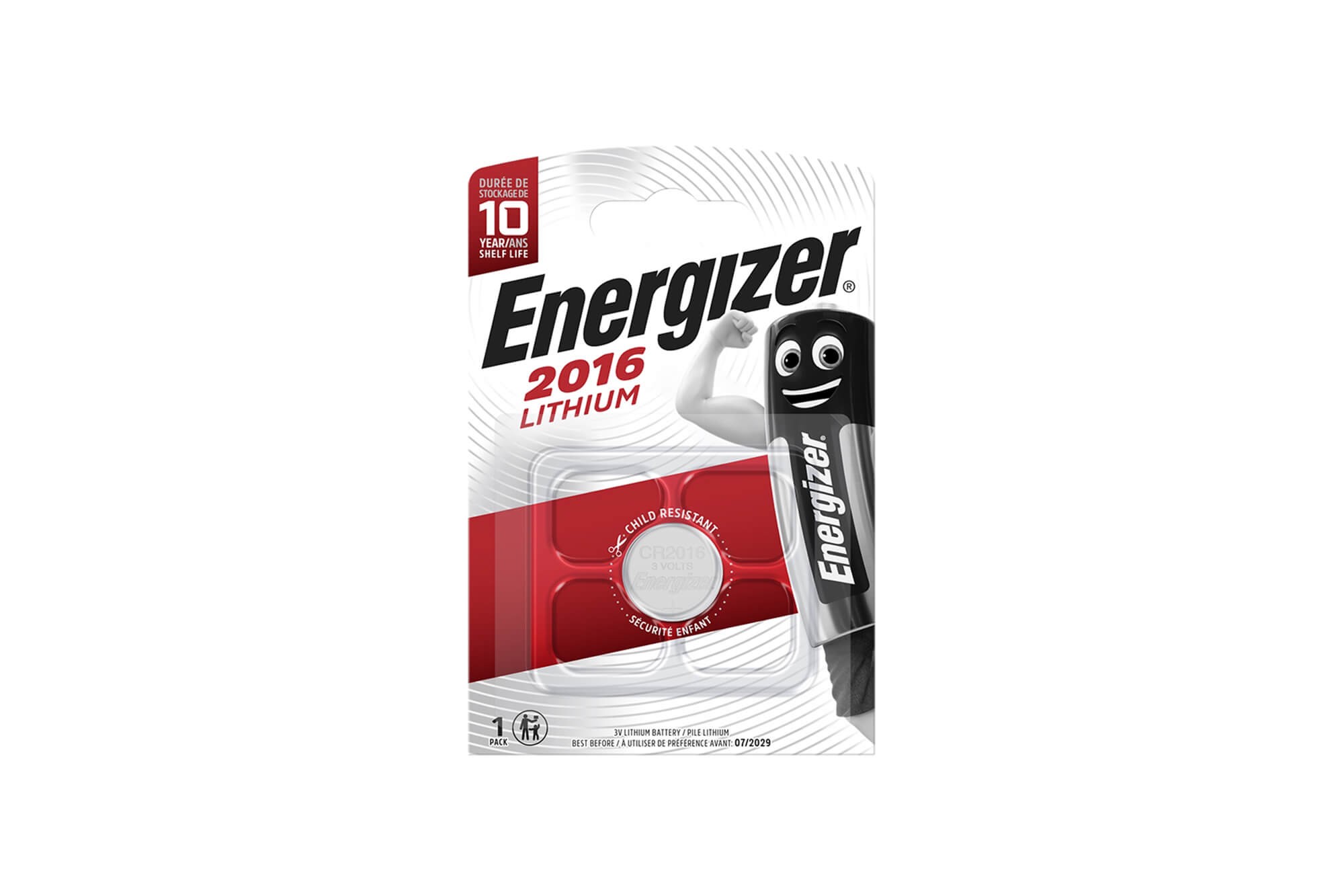Литиева батерия Energizer Lithium CR2016 3V