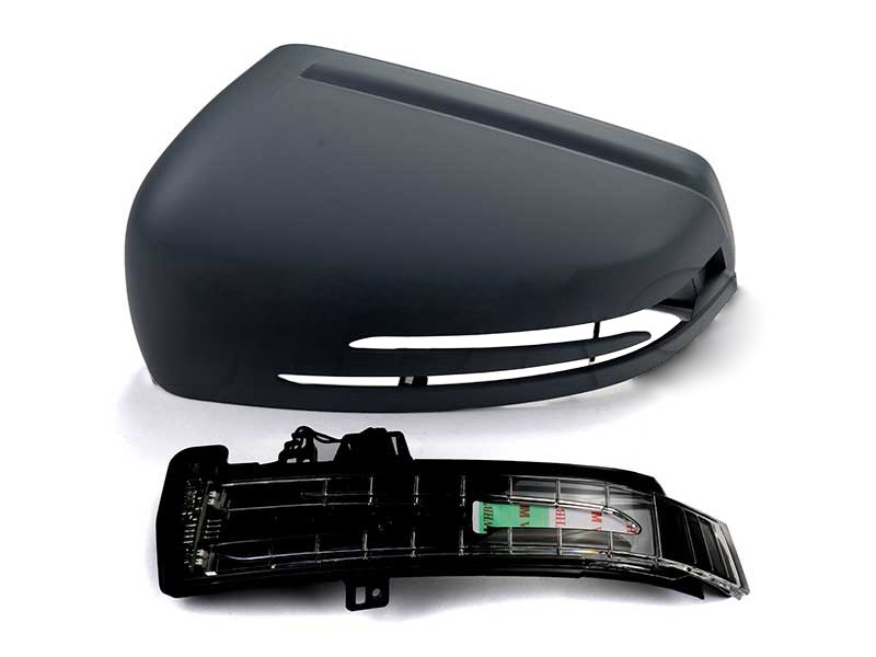 Оригинален ляв капак за огледало + мигач за Mercedes C класа W204 2011-2014