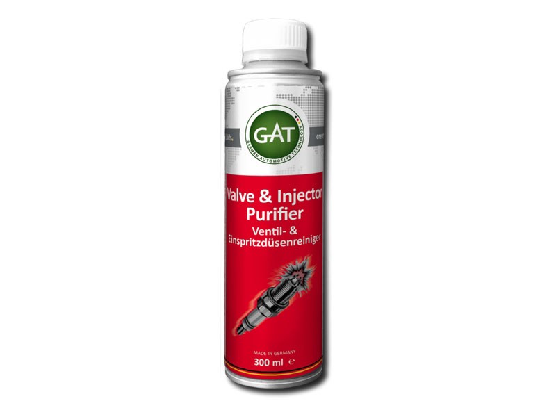 Препарат GAT за почистване на клапани и инжектори 300ml