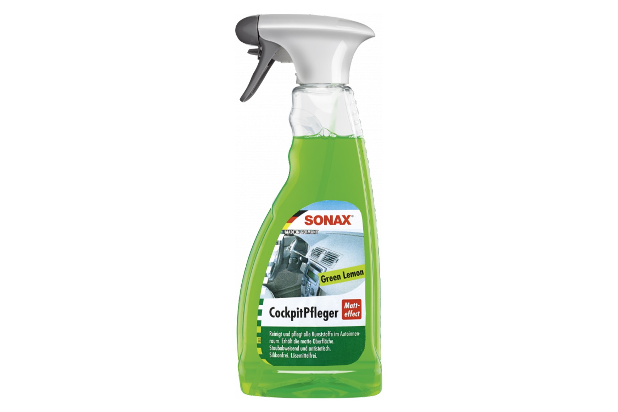 Препарат Sonax за табло с матов ефект и аромат на лайм, 500ml Препарат Sonax за табло с матов ефект и аромат на лайм, 500ml