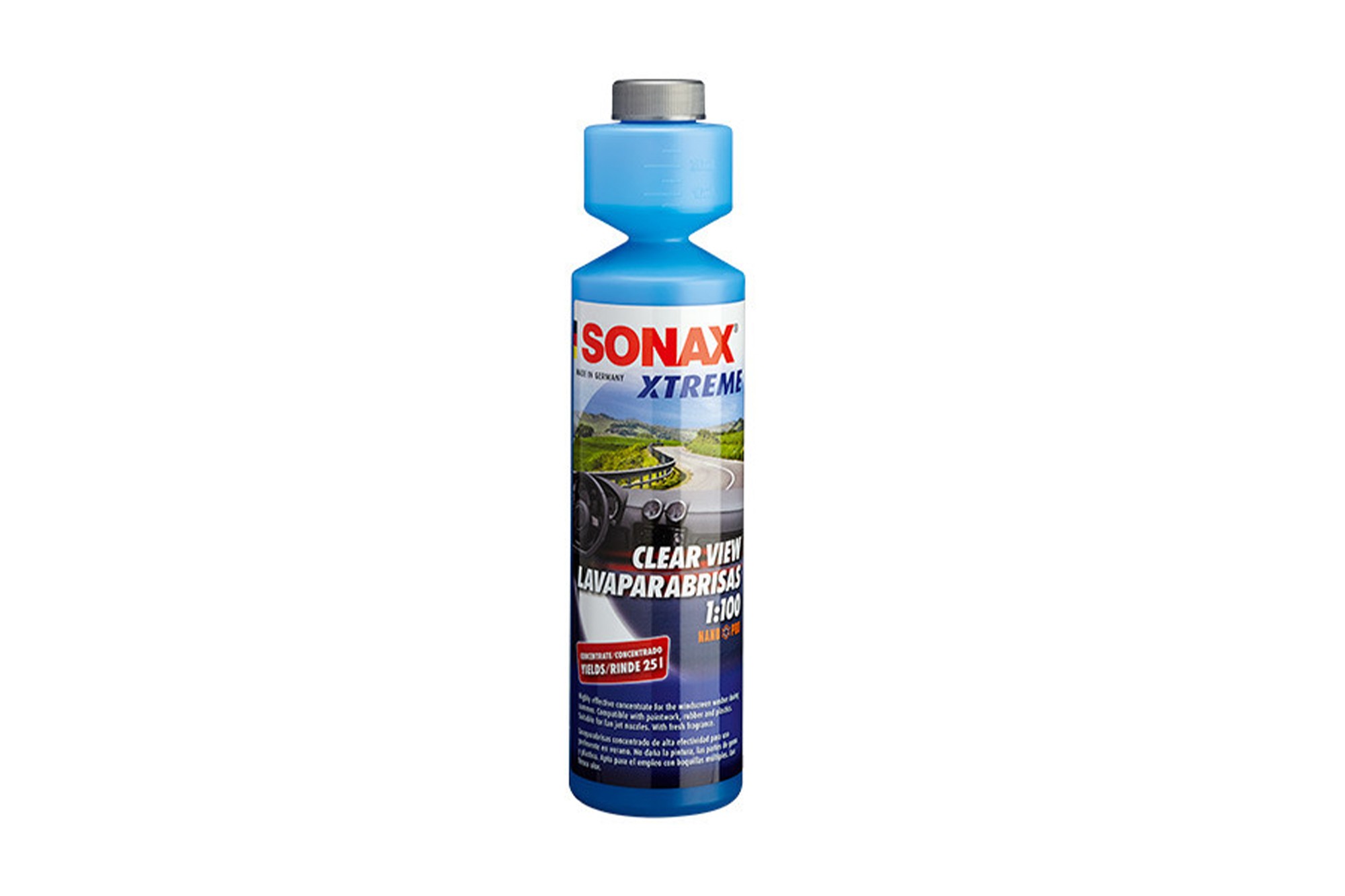 Лятна течност Sonax Extreme за чистачки концентрат 1:100, 250ml