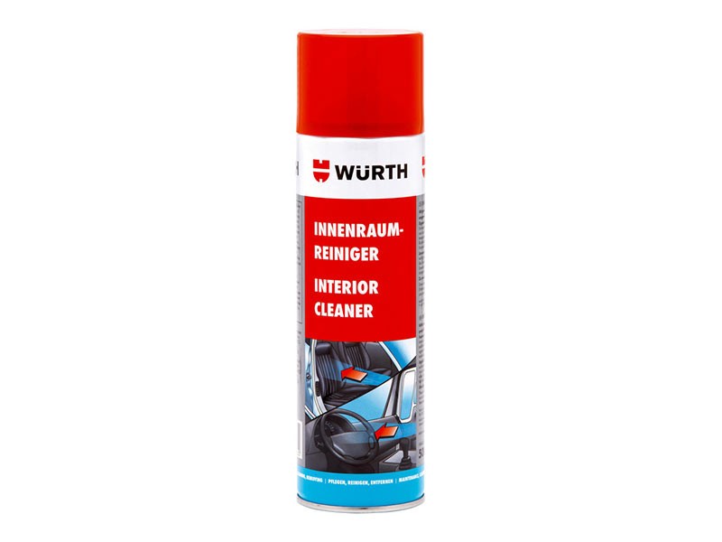 Почистваща пяна Wurth с антистатична добавка за интериор 500ml