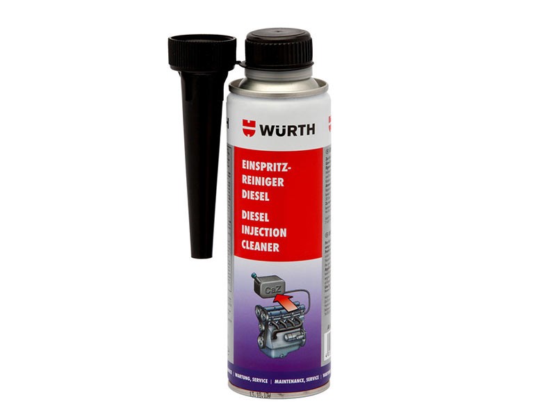Добавка Wurth за прочистване на дизелови дюзи 300ml