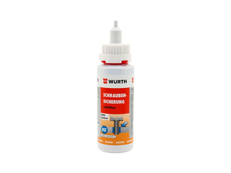 Уплътнител за резби Wurth средноякостен 25g