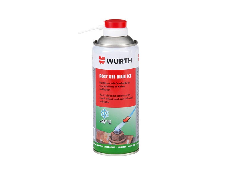 Спрей Wurth за отстраняване на ръжда Rost Off Blue Ice 400ml