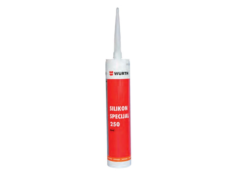 Професионален черен силикон Wurth 310ml