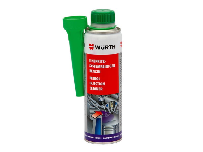 Добавка Wurth за прочистване на бензинови дюзи 300ml