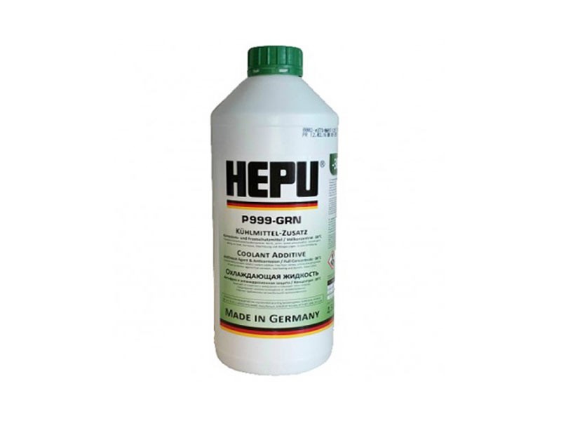 Антифриз HEPU зелен 1.5L