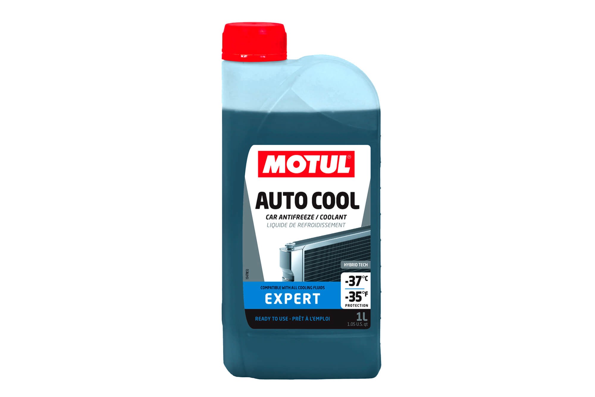 Антифриз Motul Auto Cool Expert -37*C, 1 литър, готов за употреба