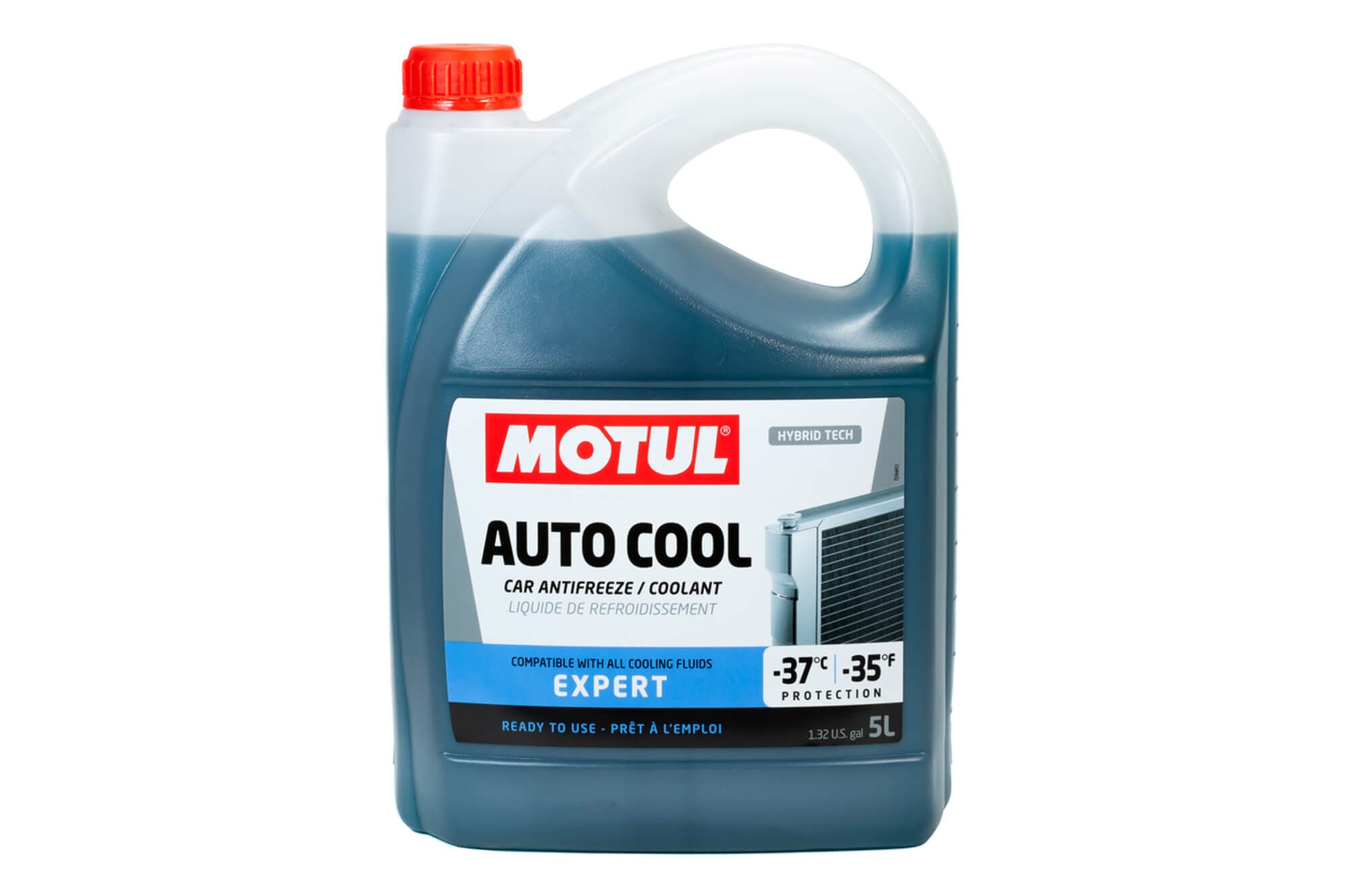 Антифриз Motul Auto Cool Expert -37*C, 5 литра, готов за употреба