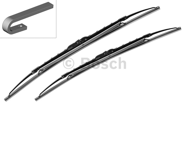 Комплект автомобилни чистачки BOSCH Twin 367 S, 625мм + 600мм, със спойлер