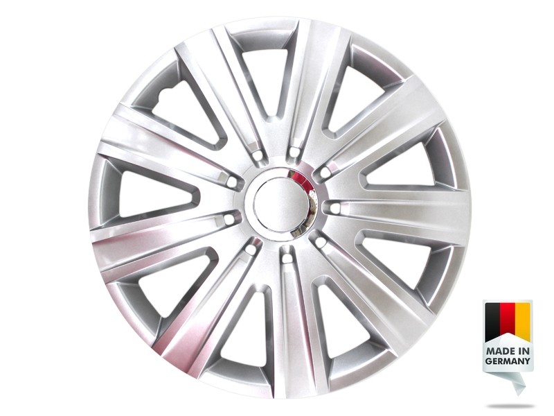 Декоративни тасове PETEX 16" Magnum pro silver, 4 броя