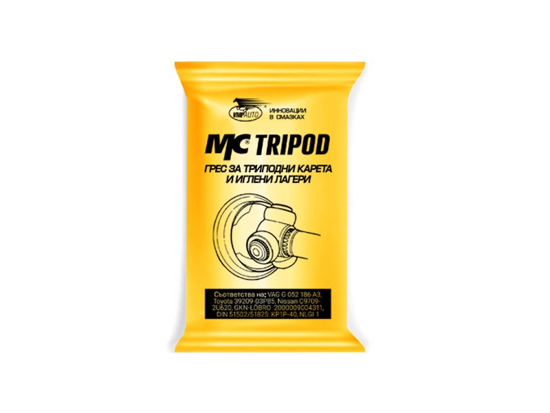 Високотемпературна пластична грес MC-TRIPOD 90гр.