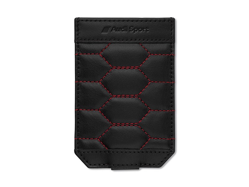 Оригинален кожен калъф за ключ Audi Sport 
