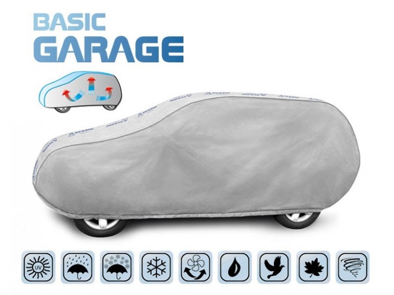 Покривало Kegel серия Basic размер L2 сиво за SUV