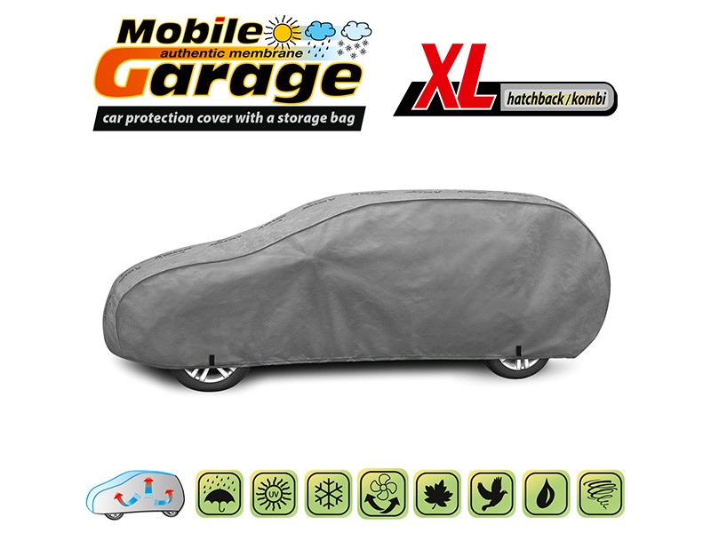 Покривало Kegel серия Mobile размер XL сиво за хечбек/комби 455-485x126-136cm