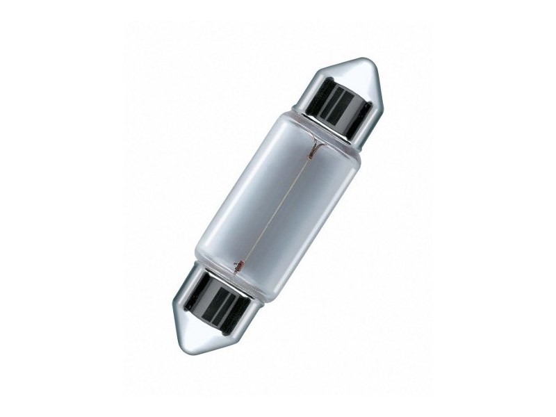 Халогенна крушка Bosch C10W 12V, 10W, SV8.5-8, 38 мм, 1 брой