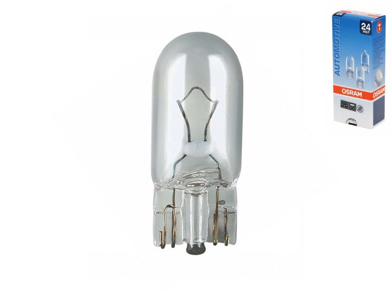 Крушка Osram W3W Original 24V, 2W, W2.1x9.5d, 1 брой