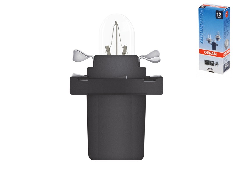 Крушка за табло Osram Original 12V, 1.2W, B8.5d черна, 1 брой