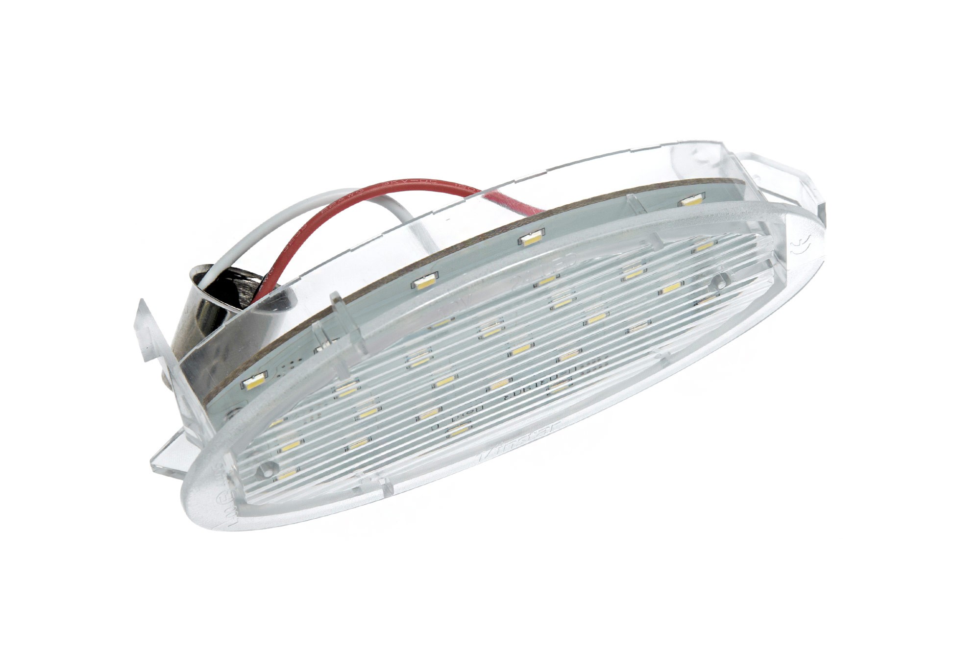Комплект LED плафони за регистрационен номер на Opel Astra, Agila, Corsa, Vectra, Tigra, Zafira, ляв и десен