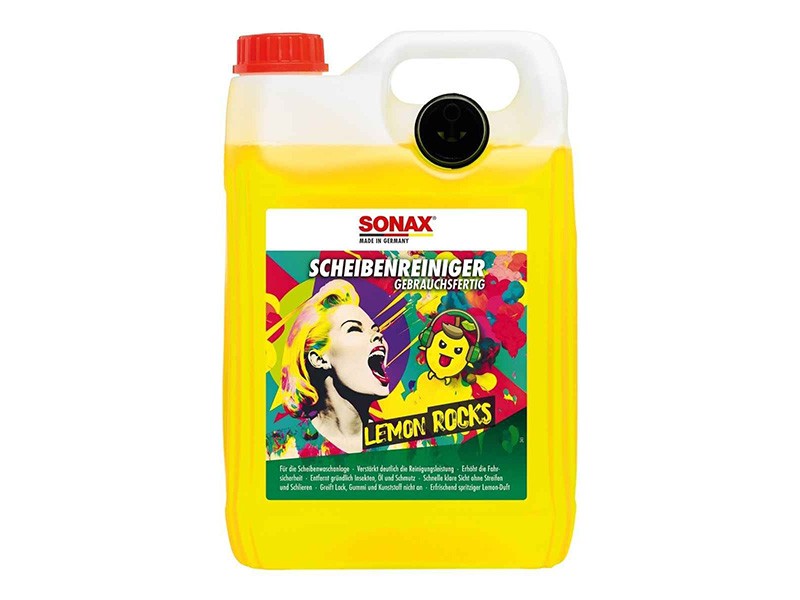 Лятна течност за чистачки Sonax 5L - Lemon Rocks