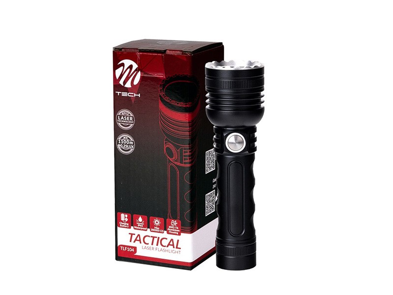 Тактически лазерен фенер M-Tech 10W, 3300mAh
