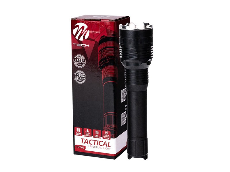 Тактически лазерен фенер M-Tech 10W, 5000mAh
