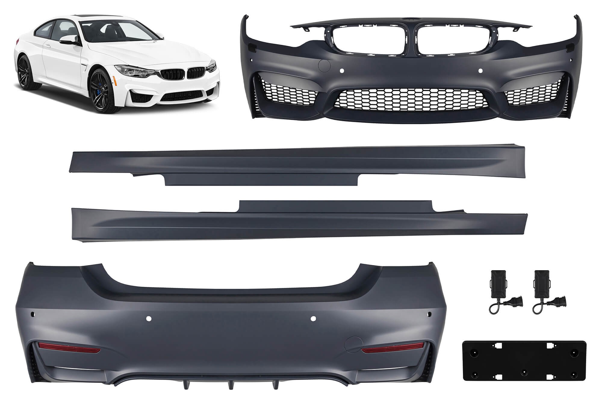 Тунинг пакет съвместим с BMW серия 4 F32, F33 2013-2020